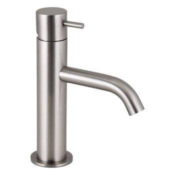 Baterie pentru lavoar DANIEL Tokyo X, fără ventil, inox vizual